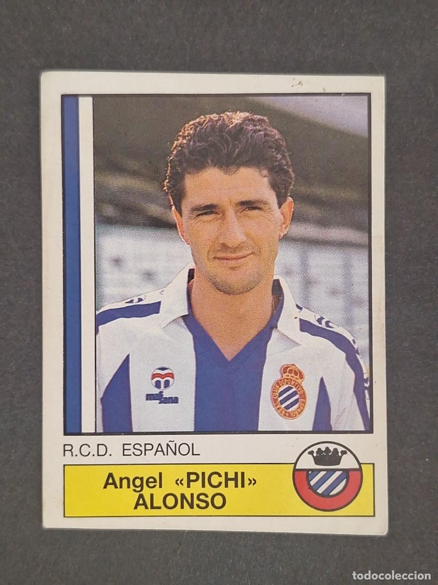 Fu&szlig;ball-Sticker: L1 PICHI ALONSO R. C. D. ESPA&Ntilde;OL 110 PANINI FUTBOL 87 86 87 NUNCA PEGADO SIN PEGAR