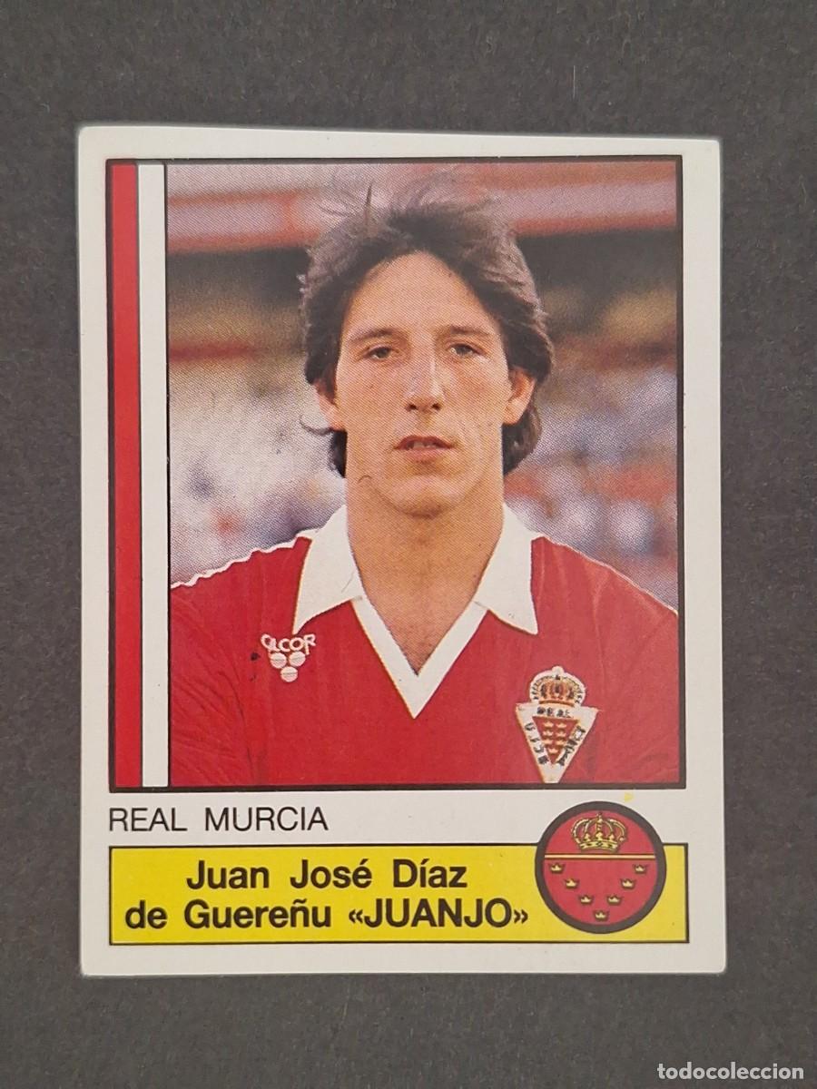 Fu&szlig;ball-Sticker: L1 JUANJO REAL MURCIA 159 PANINI FUTBOL 87 86 87 NUNCA PEGADO SIN PEGAR