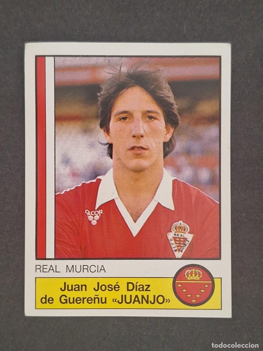 Fu&szlig;ball-Sticker: L1 JUANJO REAL MURCIA 159 PANINI FUTBOL 87 86 87 NUNCA PEGADO SIN PEGAR