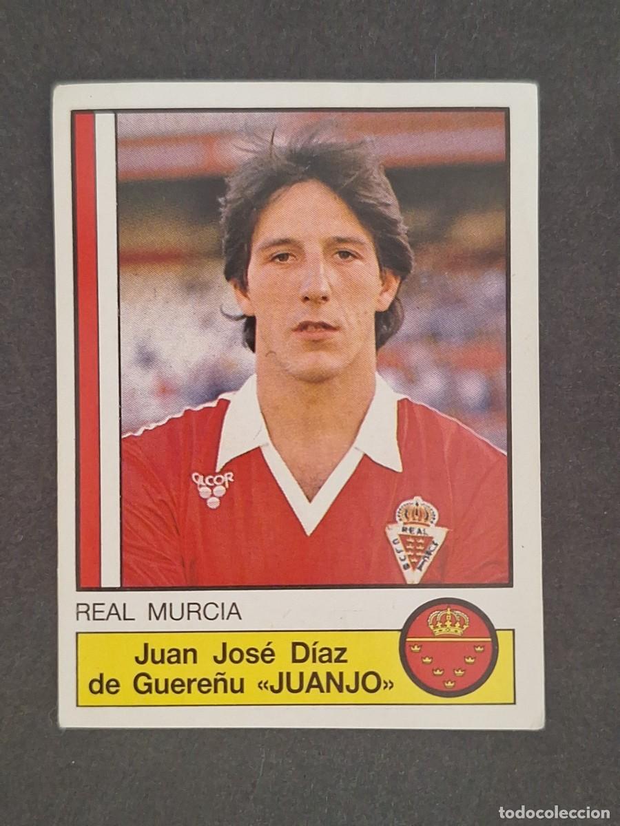 Fu&szlig;ball-Sticker: L1 JUANJO REAL MURCIA 159 PANINI FUTBOL 87 86 87 NUNCA PEGADO SIN PEGAR