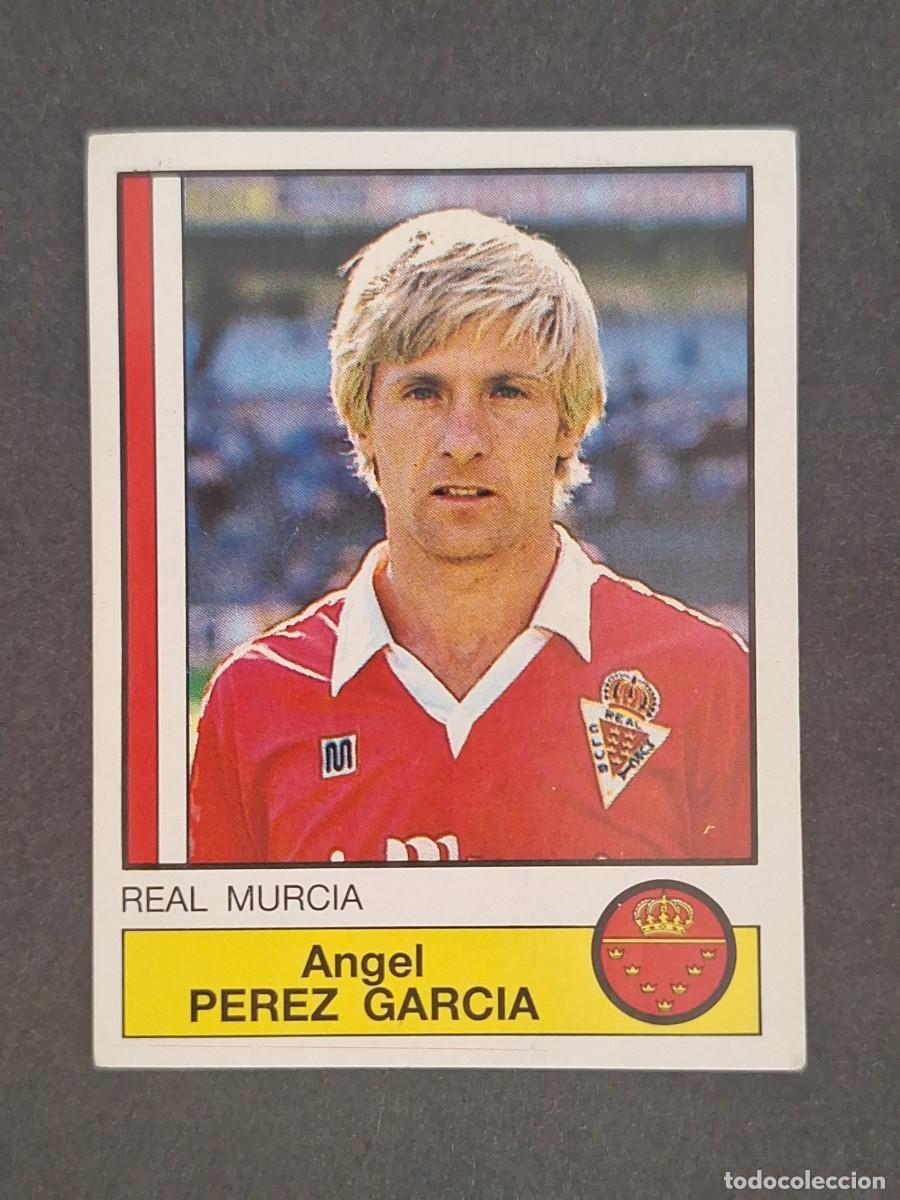 Fu&szlig;ball-Sticker: L1 PEREZ GARCIA REAL MURCIA 160 PANINI FUTBOL 87 86 87 NUNCA PEGADO SIN PEGAR