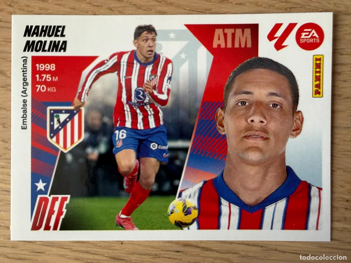 Fu&szlig;ball-Sticker: 5 NAHUEL MOLINA ATLETICO MADRID 25 26 2025 2026 LIGA EA SPORTS COLECCIONES ESTE SIN PEGAR STICKER