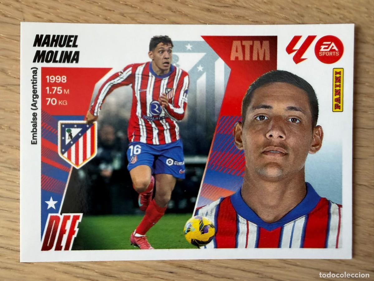 Cromos de Futebol: 5 NAHUEL MOLINA ATLETICO MADRID 25 26 2025 2026 LIGA EA SPORTS COLECCIONES ESTE SIN PEGAR STICKER