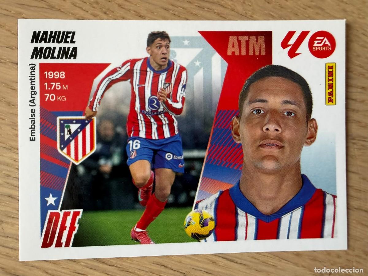 Cromos de Futebol: 5 NAHUEL MOLINA ATLETICO MADRID 25 26 2025 2026 LIGA EA SPORTS COLECCIONES ESTE SIN PEGAR STICKER