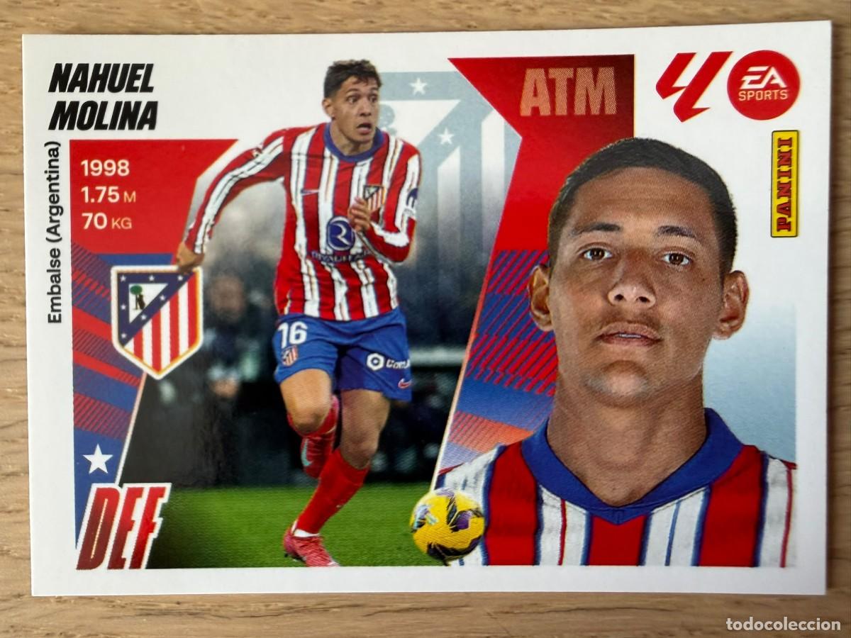 Cromos de Futebol: 5 NAHUEL MOLINA ATLETICO MADRID 25 26 2025 2026 LIGA EA SPORTS COLECCIONES ESTE SIN PEGAR STICKER