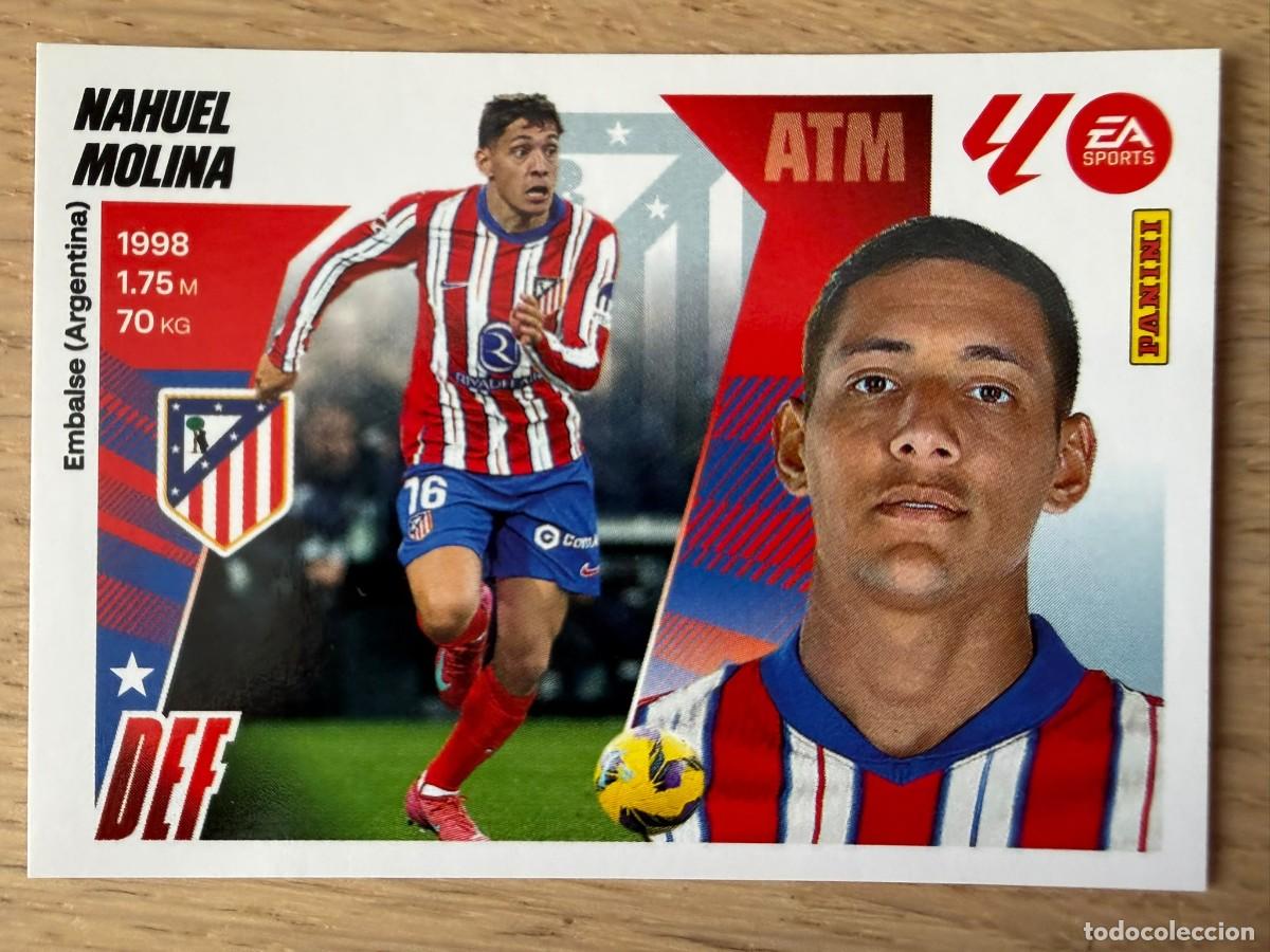 Cromos de Futebol: 5 NAHUEL MOLINA ATLETICO MADRID 25 26 2025 2026 LIGA EA SPORTS COLECCIONES ESTE SIN PEGAR STICKER