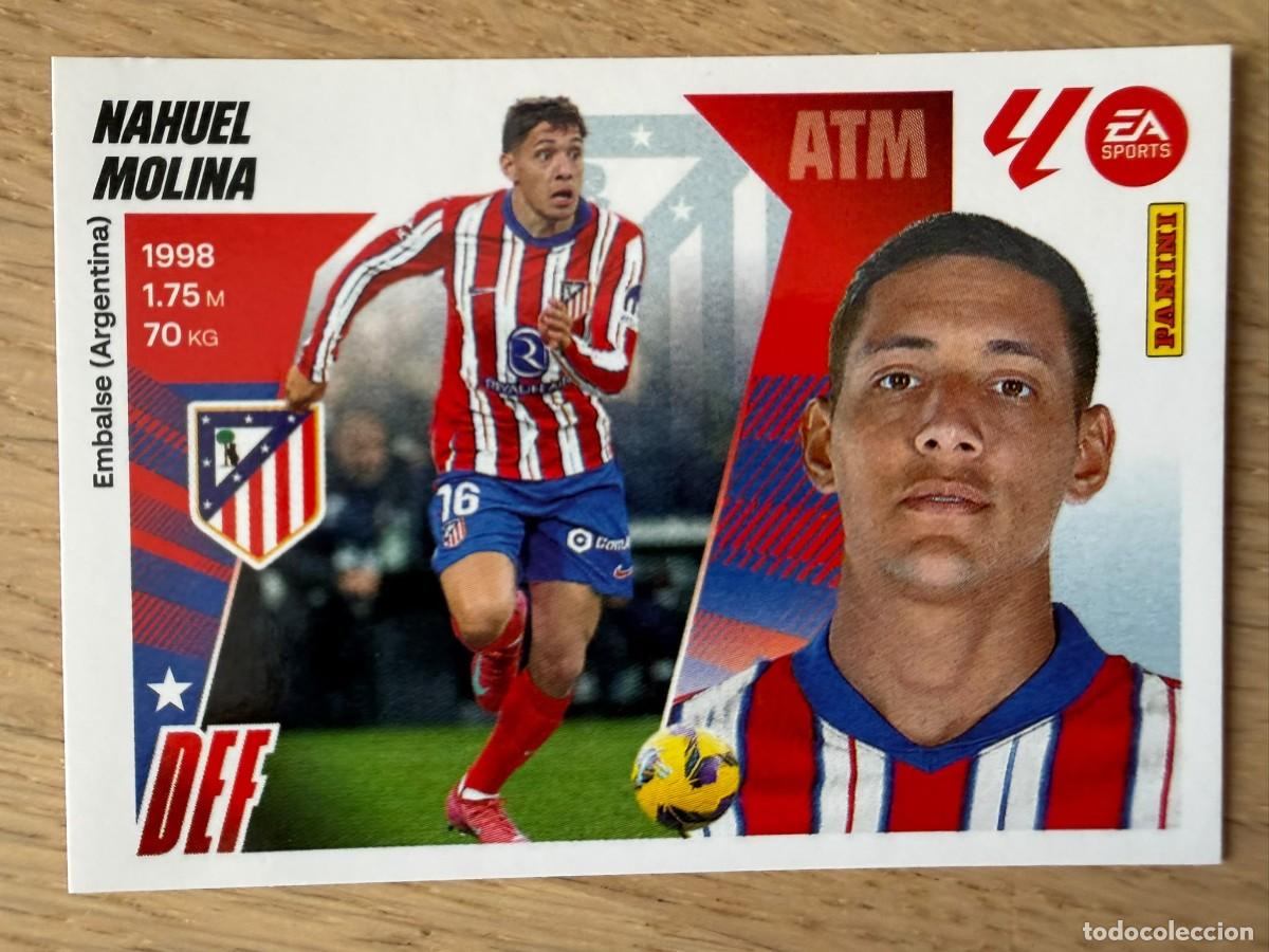 Cromos de Futebol: 5 NAHUEL MOLINA ATLETICO MADRID 25 26 2025 2026 LIGA EA SPORTS COLECCIONES ESTE SIN PEGAR STICKER