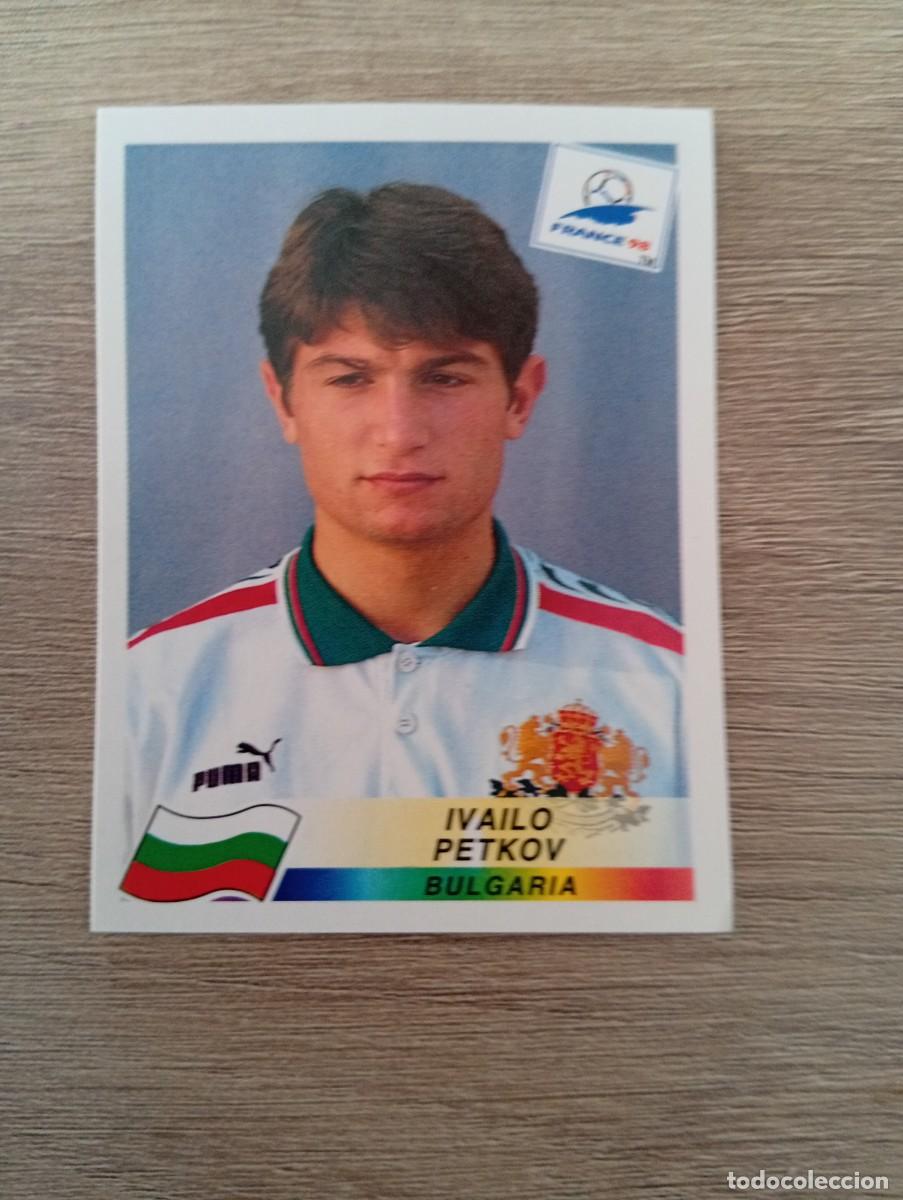 Figurine di Calcio: IVAILO PETKOV 287 BULGARIA PANINI FRANCIA 1998 98 SIN PEGAR NUNCA PEGADO