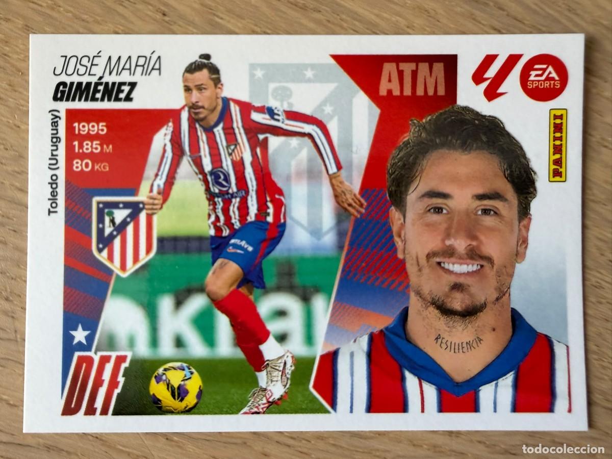 Figurine di Calcio: 6 GIMENEZ ATLETICO MADRID 25 26 2025 2026 LIGA EA SPORTS COLECCIONES ESTE SIN PEGAR STICKER