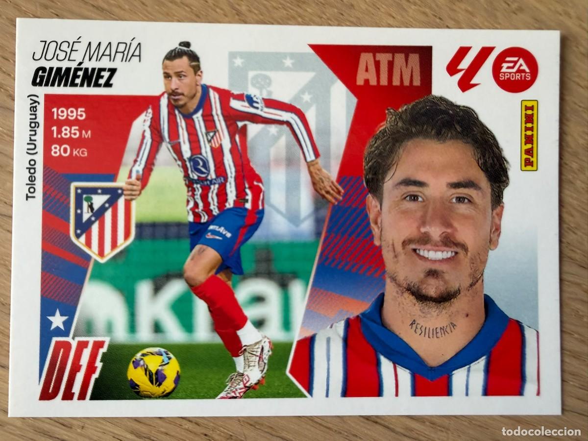 Figurine di Calcio: 6 GIMENEZ ATLETICO MADRID 25 26 2025 2026 LIGA EA SPORTS COLECCIONES ESTE SIN PEGAR STICKER