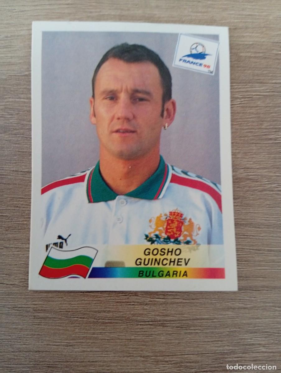 Figurine di Calcio: GOSHO GUINCHEV 288 BULGARIA PANINI FRANCIA 1998 98 SIN PEGAR NUNCA PEGADO