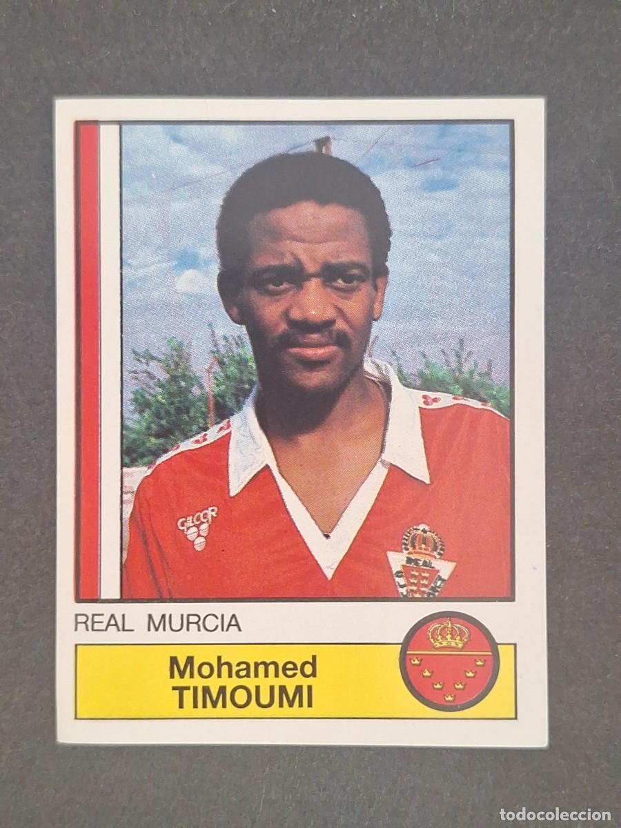 Figurine di Calcio: L1 TIMOUMI REAL MURCIA 166 PANINI FUTBOL 87 86 87 NUNCA PEGADO SIN PEGAR
