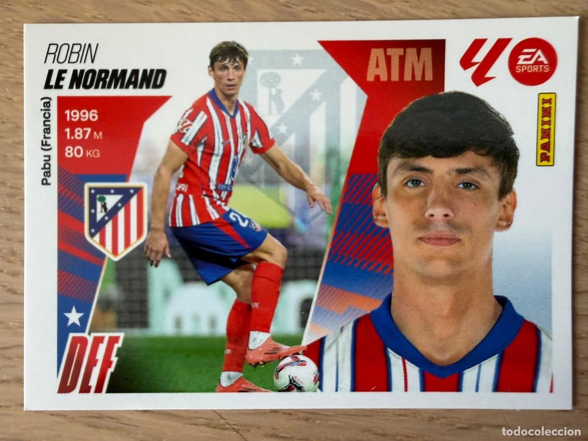 Figurine di Calcio: 7 LE NORMAND ATLETICO MADRID 25 26 2025 2026 LIGA EA SPORTS COLECCIONES ESTE SIN PEGAR STICKER