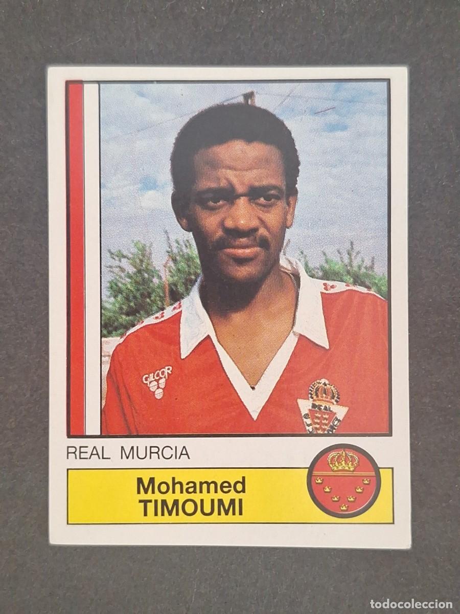 Figurine di Calcio: L1 TIMOUMI REAL MURCIA 166 PANINI FUTBOL 87 86 87 NUNCA PEGADO SIN PEGAR
