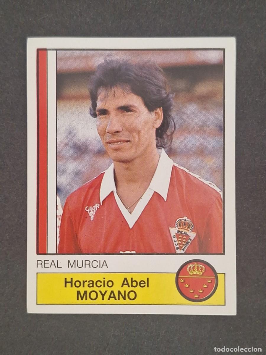 Figurine di Calcio: L1 MOYANO REAL MURCIA 167 PANINI FUTBOL 87 86 87 NUNCA PEGADO SIN PEGAR