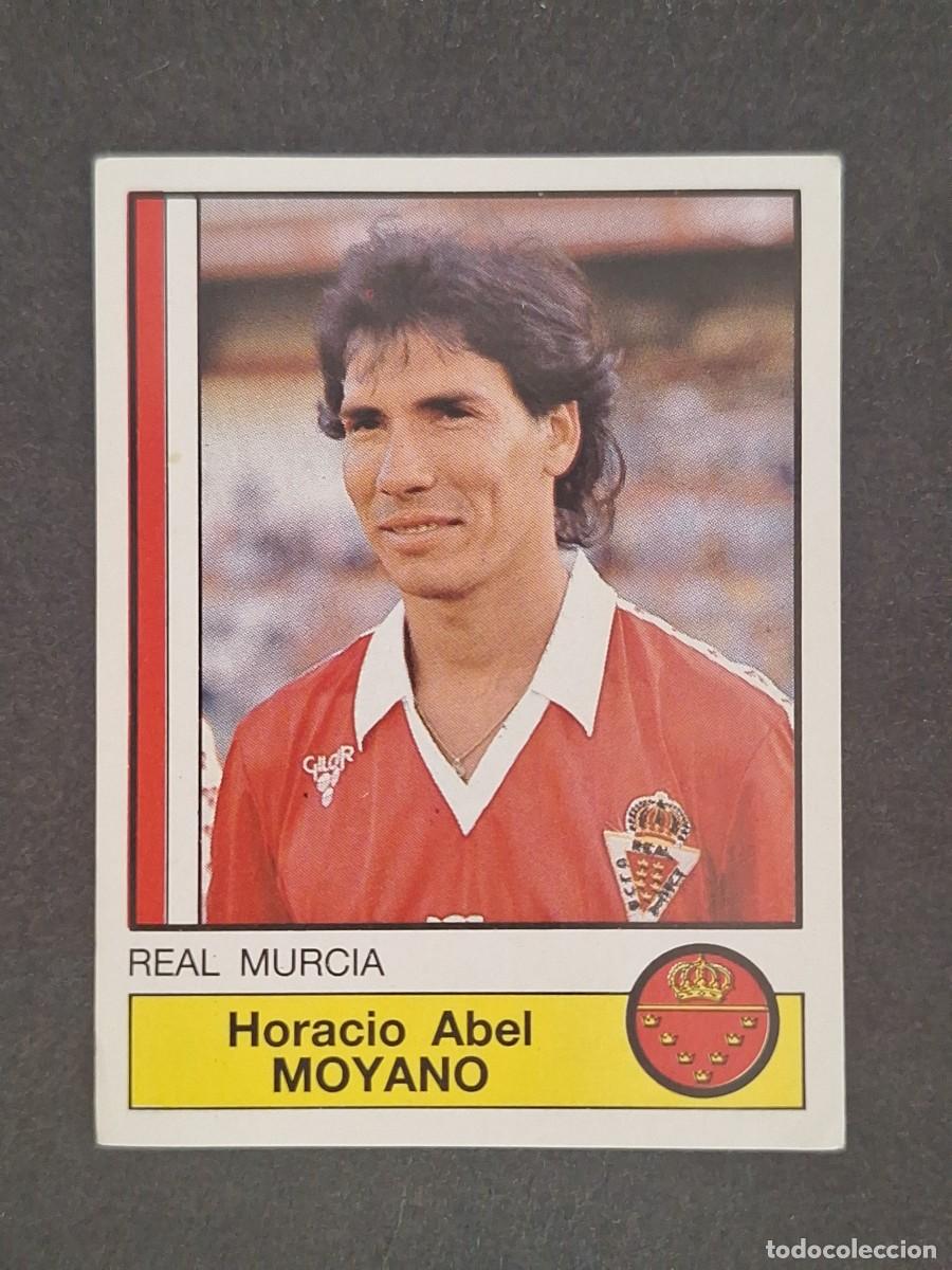 Figurine di Calcio: L1 MOYANO REAL MURCIA 167 PANINI FUTBOL 87 86 87 NUNCA PEGADO SIN PEGAR