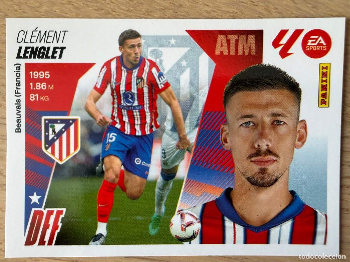 Figurine di Calcio: 8 LENGLET ATLETICO MADRID 25 26 2025 2026 LIGA EA SPORTS COLECCIONES ESTE SIN PEGAR STICKER