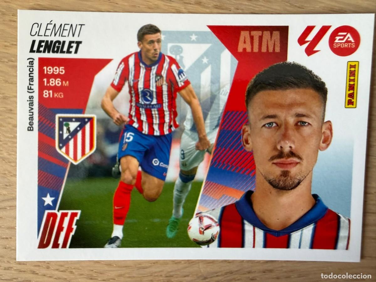 Figurine di Calcio: 8 LENGLET ATLETICO MADRID 25 26 2025 2026 LIGA EA SPORTS COLECCIONES ESTE SIN PEGAR STICKER