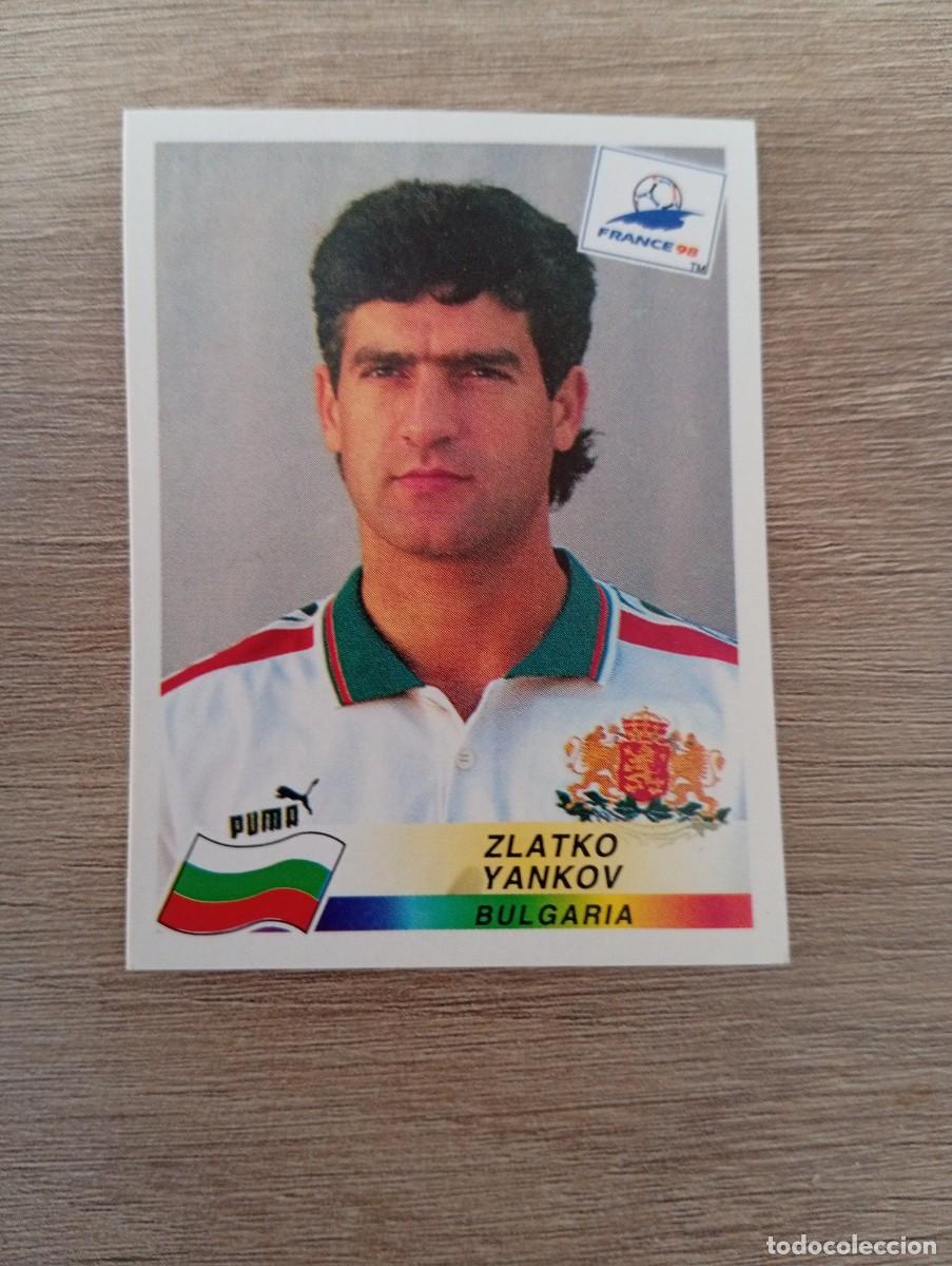 Figurine di Calcio: ZLATKO YANKOV 290 BULGARIA PANINI FRANCIA 1998 98 SIN PEGAR NUNCA PEGADO