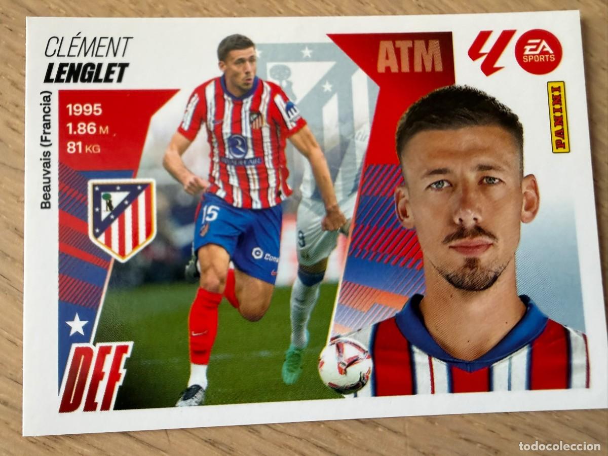 Figurine di Calcio: 8 LENGLET ATLETICO MADRID 25 26 2025 2026 LIGA EA SPORTS COLECCIONES ESTE SIN PEGAR STICKER
