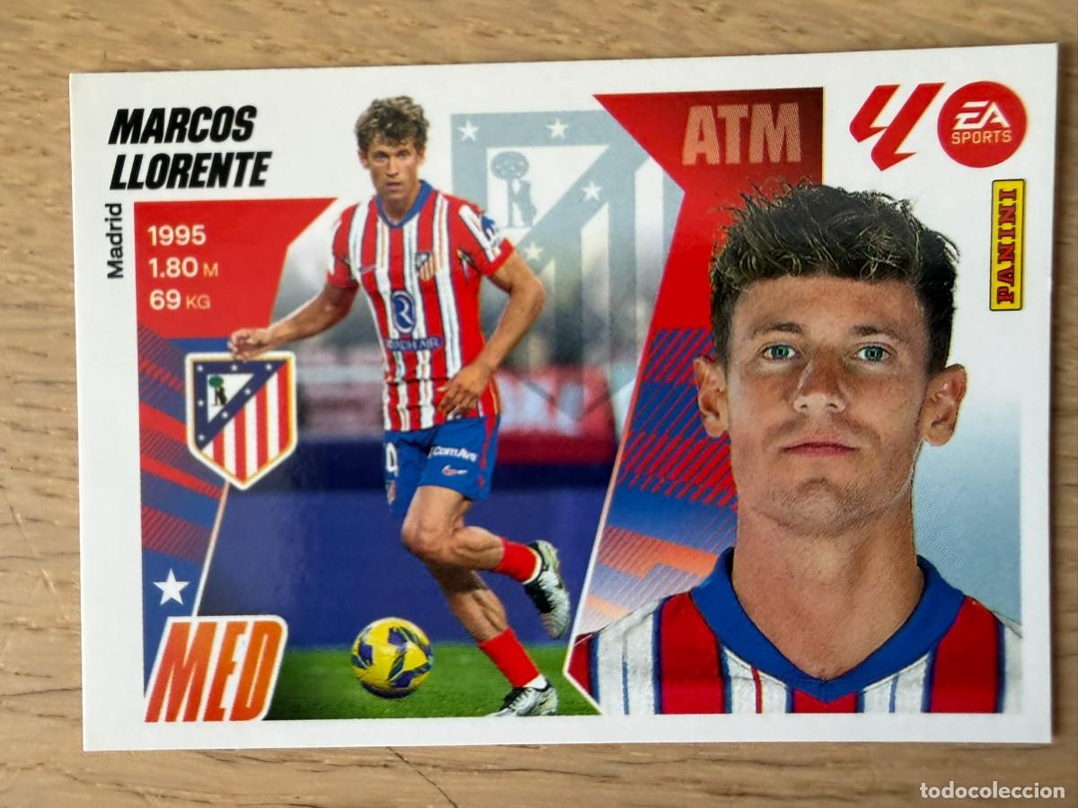 Figurine di Calcio: 11 MARCOS LLORENTE ATLETICO MADRID 25 26 2025 2026 LIGA EA SPORTS COLECCIONES ESTE SIN PEGAR STICKER