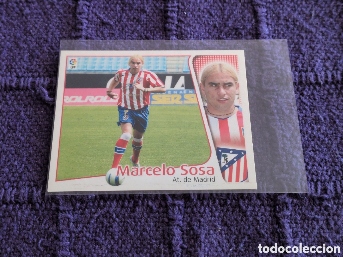 Cromos de f&uacute;tbol: EDICIONES ESTE 2004-2005 COLOCA MARCELO SOSA (AT.MADRID) NUNCA PEGADO. NUEVO