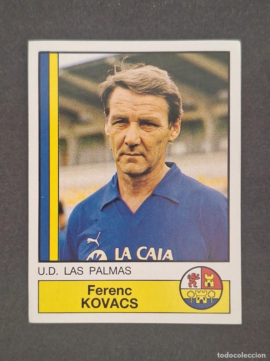 Figurine di Calcio: L1 KOVACS ENTRENADOR U. D. LAS PALMAS 173 PANINI FUTBOL 87 86 87 NUNCA PEGADO SIN PEGAR