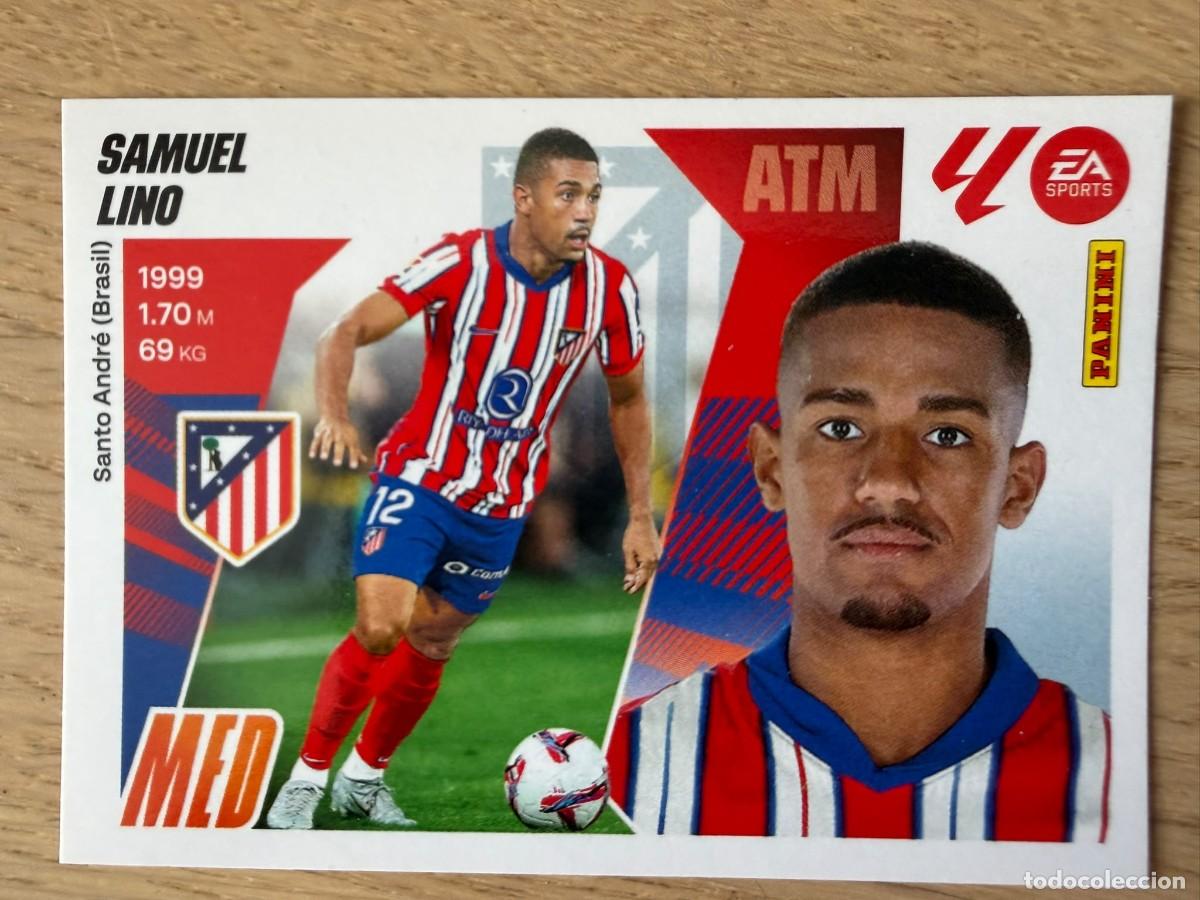 Cromos de Futebol: 15 SAMUEL LINO ATLETICO MADRID 25 26 2025 2026 LIGA EA SPORTS COLECCIONES ESTE SIN PEGAR STICKER