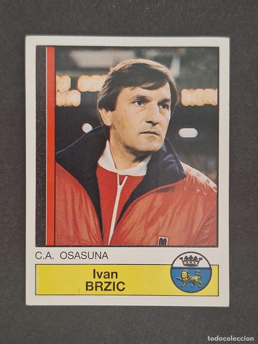 Cartes &agrave; collectionner de Football: L1 BRZIC ENTRENADOR C. A. OSASUNA 192 PANINI FUTBOL 87 86 87 NUNCA PEGADO SIN PEGAR