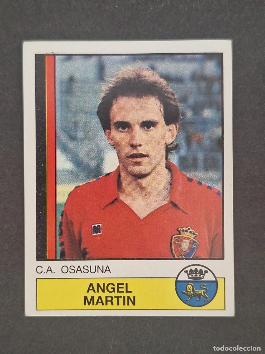 Cartes &agrave; collectionner de Football: L1 ANGEL MARTIN C. A. OSASUNA 194 PANINI FUTBOL 87 86 87 NUNCA PEGADO SIN PEGAR