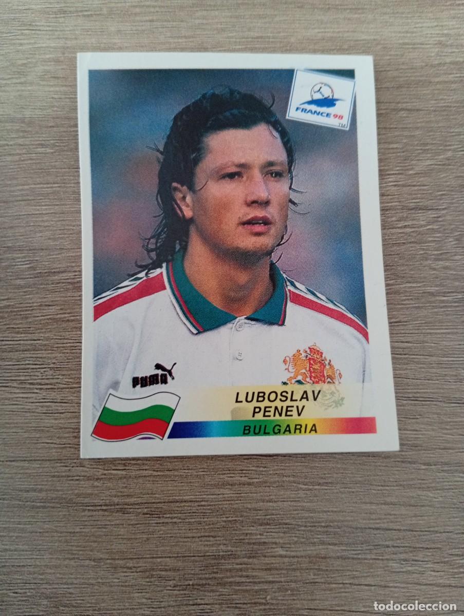 Cartes &agrave; collectionner de Football: LUBOSLAV PENEV 297 BULGARIA PANINI FRANCIA 1998 98 SIN PEGAR NUNCA PEGADO