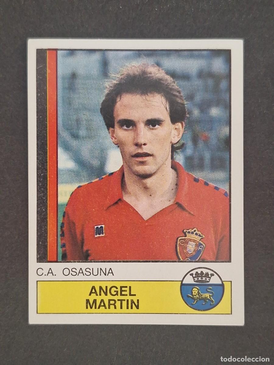 Cartes &agrave; collectionner de Football: L1 ANGEL MARTIN C. A. OSASUNA 194 PANINI FUTBOL 87 86 87 NUNCA PEGADO SIN PEGAR