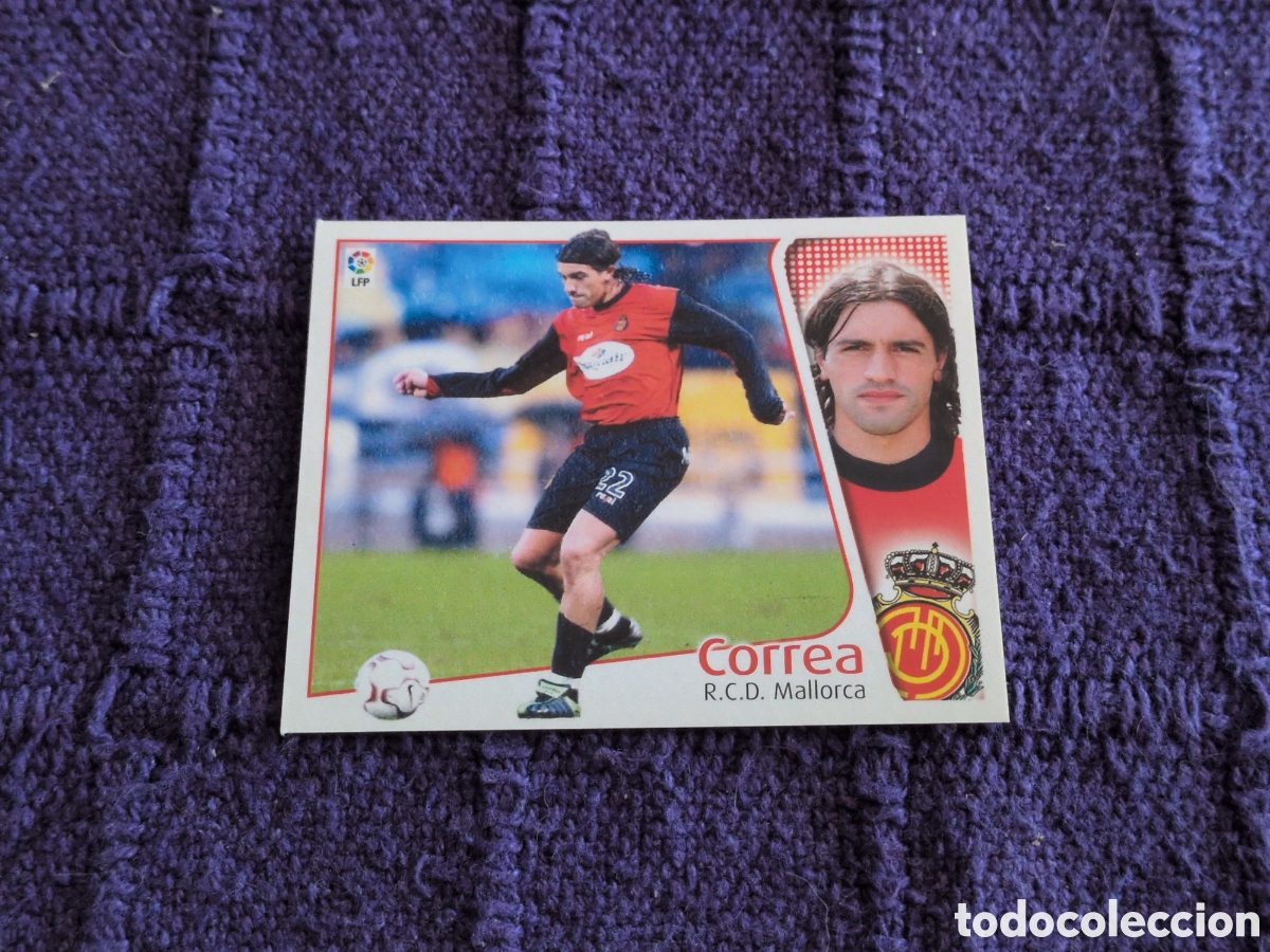 Cromos de f&uacute;tbol: Cromo Coloca Correa Mallorca liga este 2004 2005 04 05 sin pegar. NUEVO