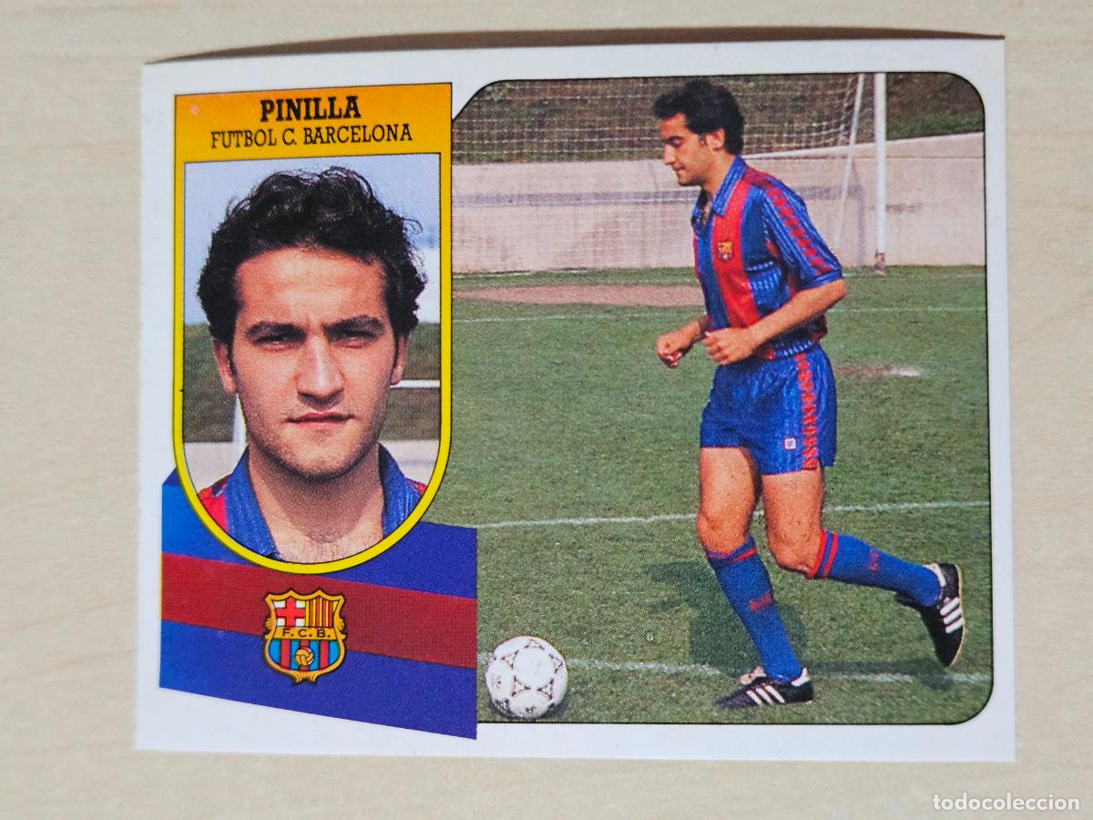 Cartes &agrave; collectionner de Football: ESTE 91 92 - PINILLA - BARCELONA - CROMO RECUPERADO