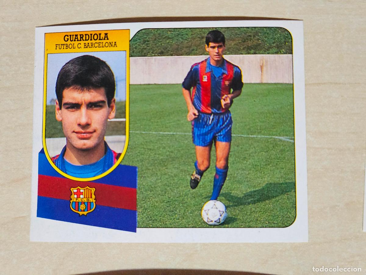 Cartes &agrave; collectionner de Football: ESTE 91 92 - GUARDIOLA - BARCELONA - CROMO RECUPERADO