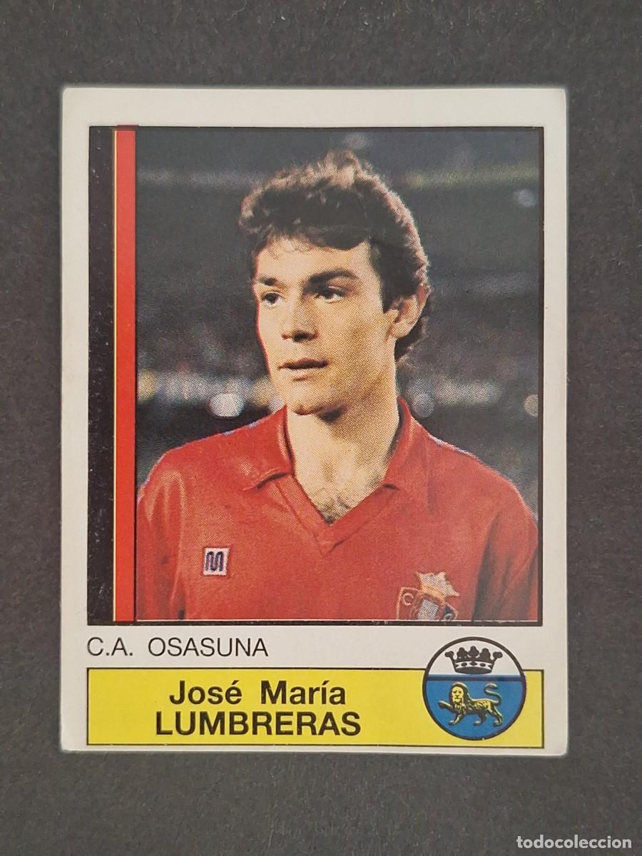 Cartes &agrave; collectionner de Football: L1 LUMBRERAS C. A. OSASUNA 199 PANINI FUTBOL 87 86 87 NUNCA PEGADO SIN PEGAR
