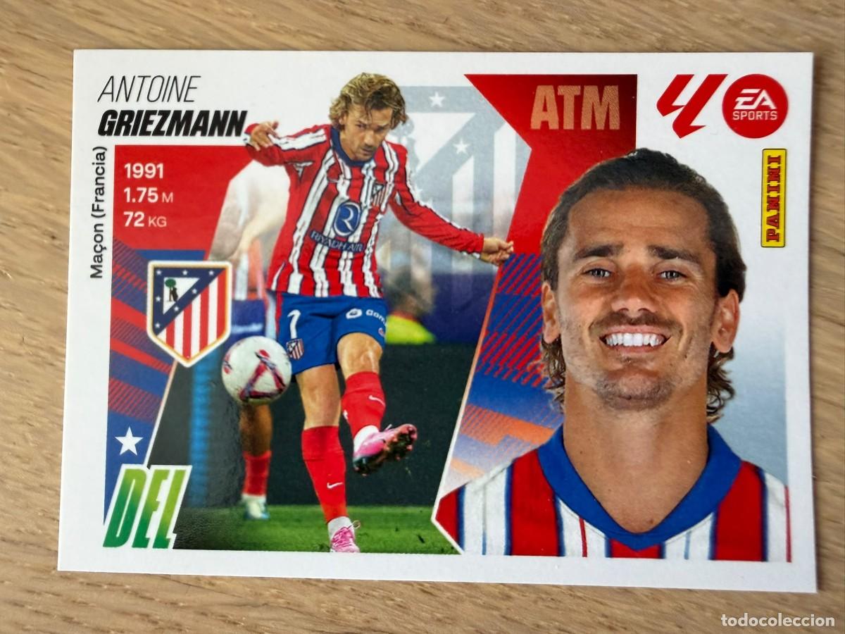 Cartes &agrave; collectionner de Football: 18 GRIEZMANN ATLETICO MADRID 25 26 2025 2026 LIGA EA SPORTS COLECCIONES ESTE SIN PEGAR STICKER