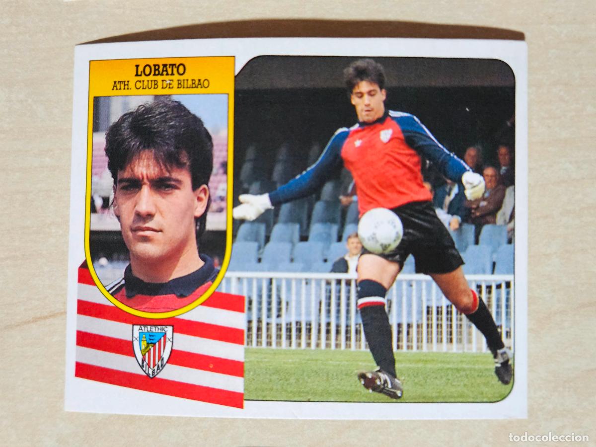 Cartes &agrave; collectionner de Football: ESTE 91 92 - LOBATO - ATHLETIC DE BILBAO - CROMO RECUPERADO