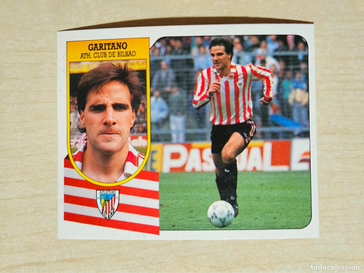 Cartes &agrave; collectionner de Football: ESTE 91 92 - GARITANO - ATHLETIC DE BILBAO - CROMO RECUPERADO