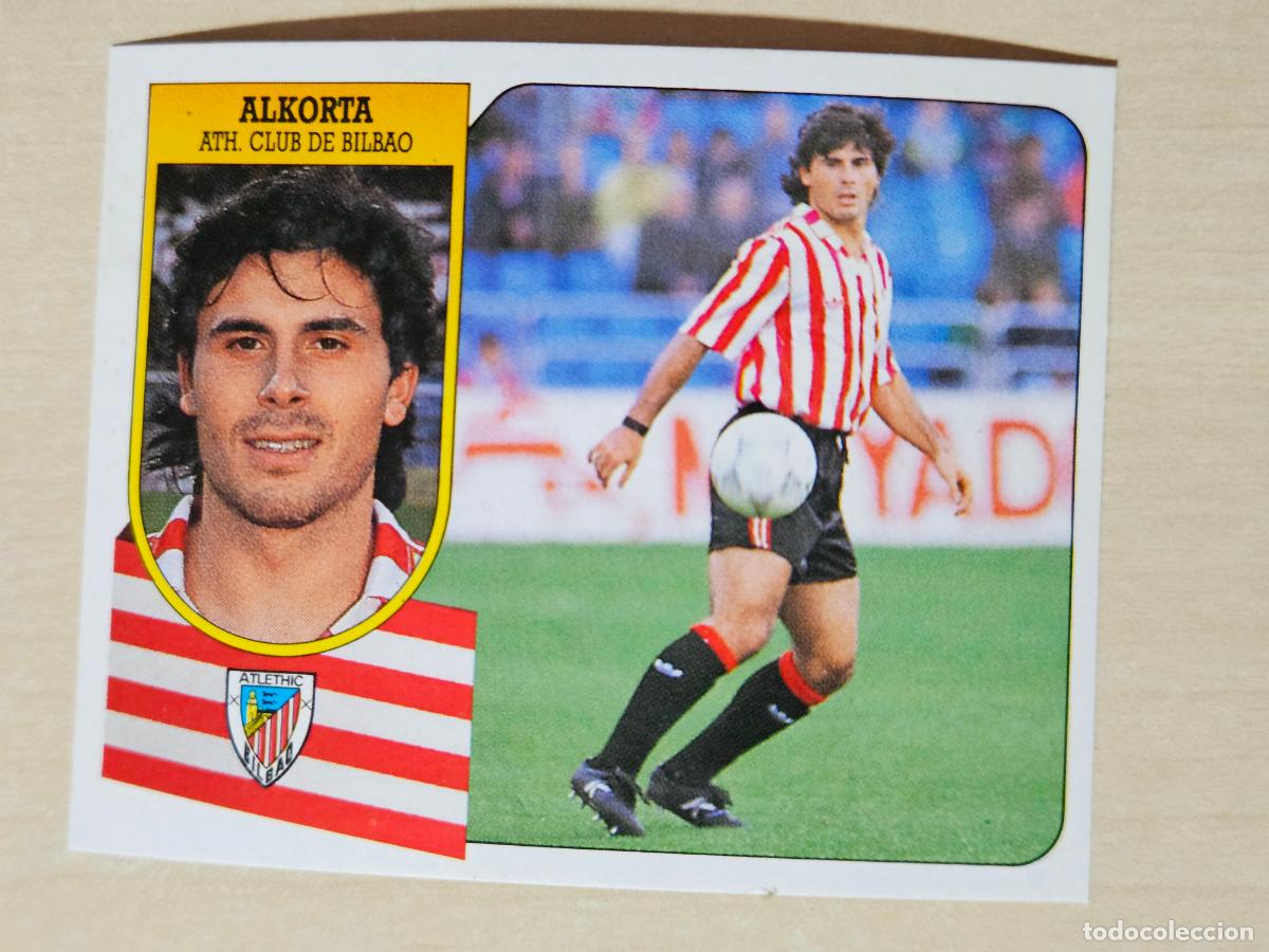 Cromos de Futebol: ESTE 91 92 - ALKORTA - ATHLETIC DE BILBAO - CROMO RECUPERADO