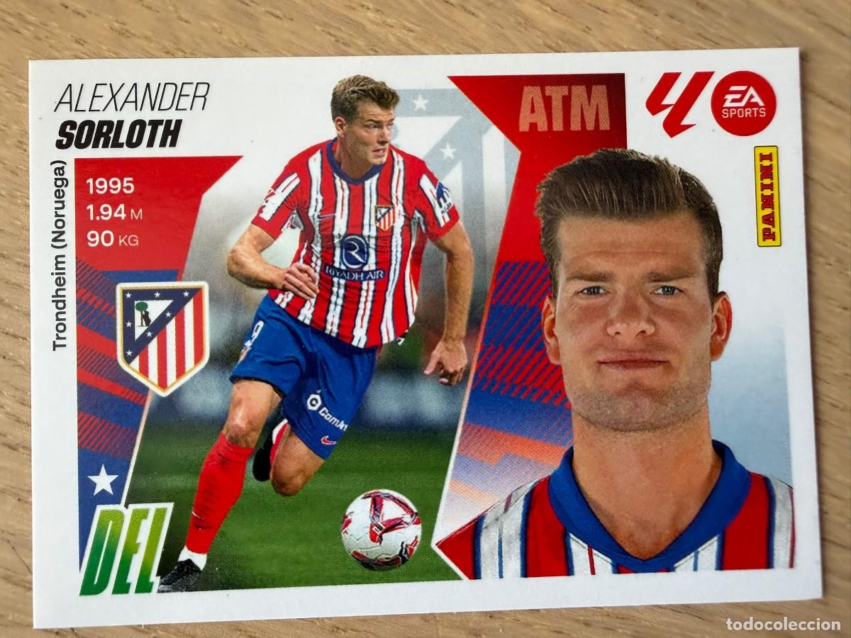 Cromos de Futebol: 20 SORLOTH ATLETICO MADRID 25 26 2025 2026 LIGA EA SPORTS COLECCIONES ESTE SIN PEGAR STICKER