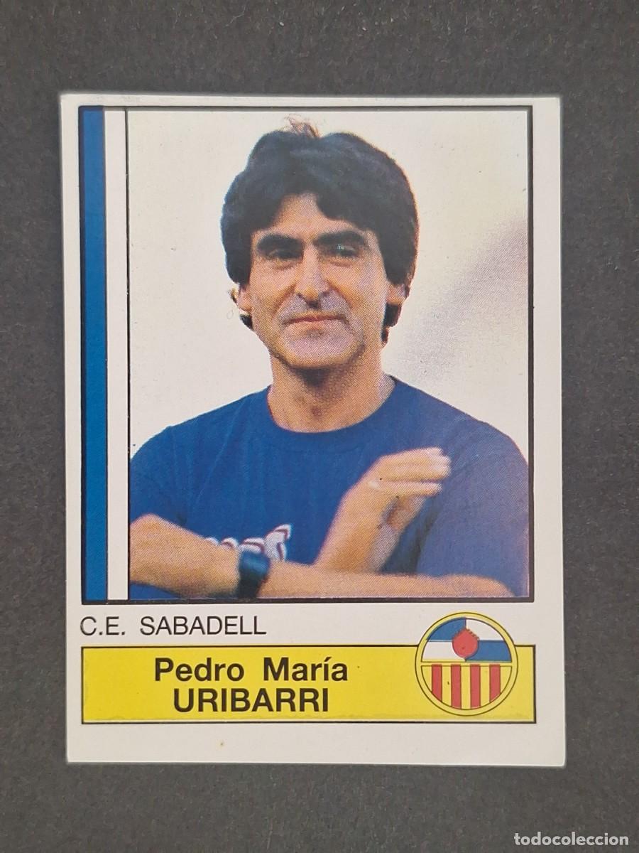 Cromos de Futebol: L1 URIBARRI ENTRENADOR C. E. SABADELL 211 PANINI FUTBOL 87 86 87 NUNCA PEGADO SIN PEGAR