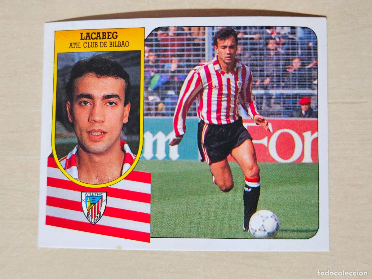 Cromos de Futebol: ESTE 91 92 - LACABEG - ATHLETIC DE BILBAO - CROMO RECUPERADO