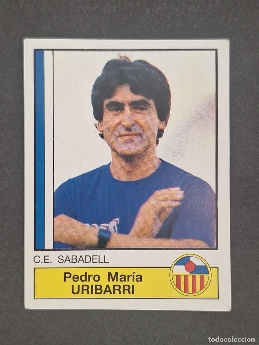 Cromos de Futebol: L1 URIBARRI ENTRENADOR C. E. SABADELL 211 PANINI FUTBOL 87 86 87 NUNCA PEGADO SIN PEGAR