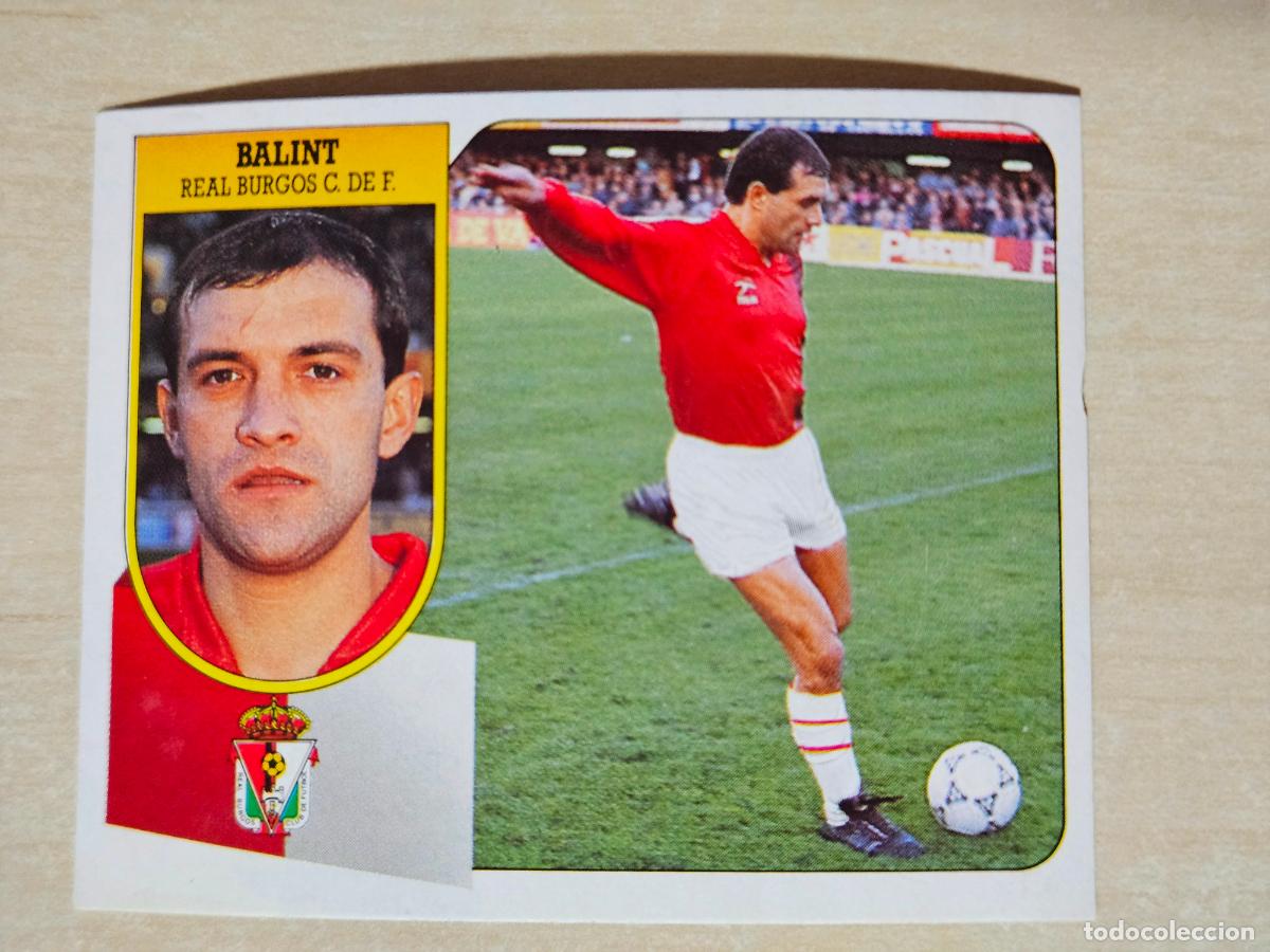 Cromos de Futebol: ESTE 91 92 - BALINT - REAL BURGOS - CROMO RECUPERADO
