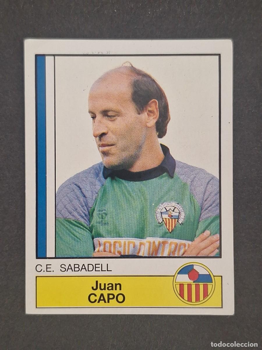 Cromos de Futebol: L1 CAPO C. E. SABADELL 212 PANINI FUTBOL 87 86 87 NUNCA PEGADO SIN PEGAR