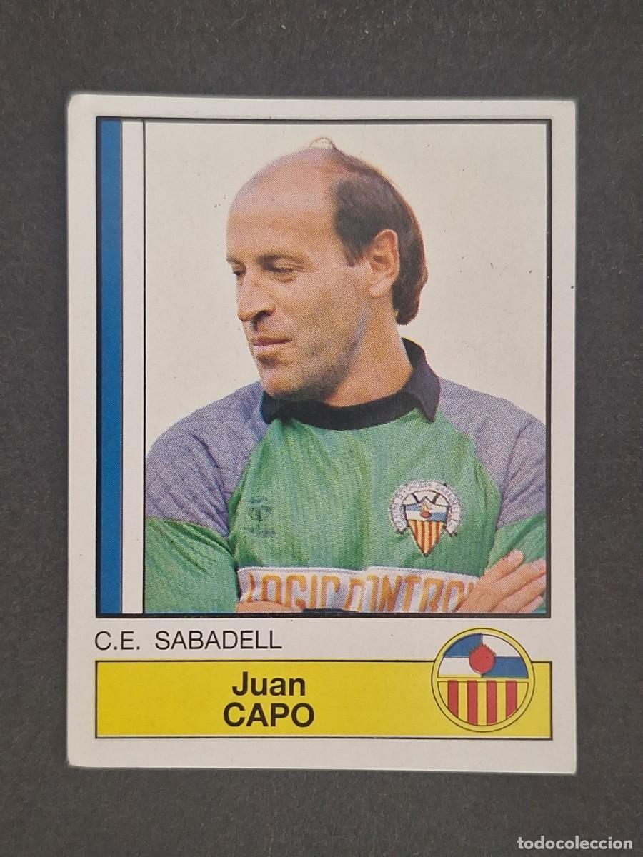 Cromos de Futebol: L1 CAPO C. E. SABADELL 212 PANINI FUTBOL 87 86 87 NUNCA PEGADO SIN PEGAR