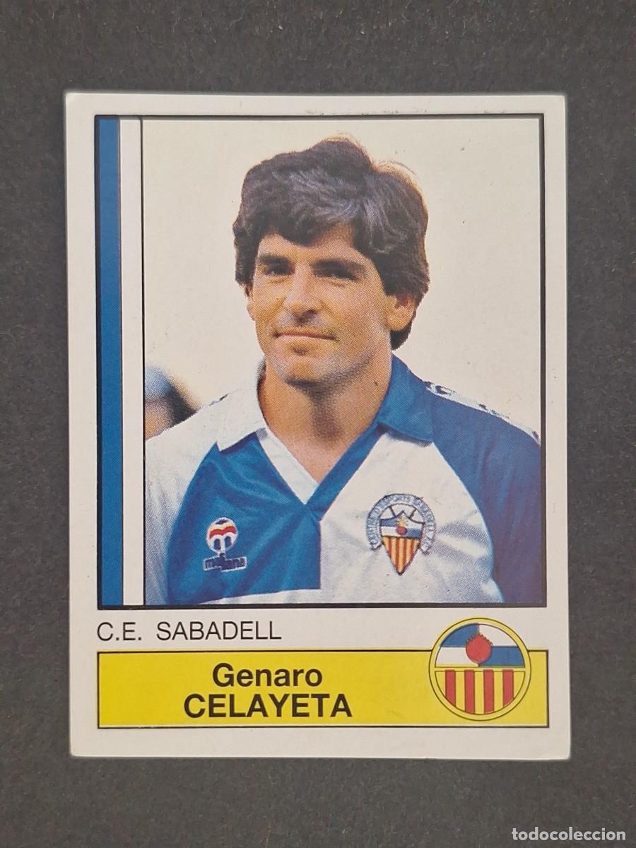 Cromos de f&uacute;tbol: L1 CELAYETA C. E. SABADELL 213 PANINI FUTBOL 87 86 87 NUNCA PEGADO SIN PEGAR