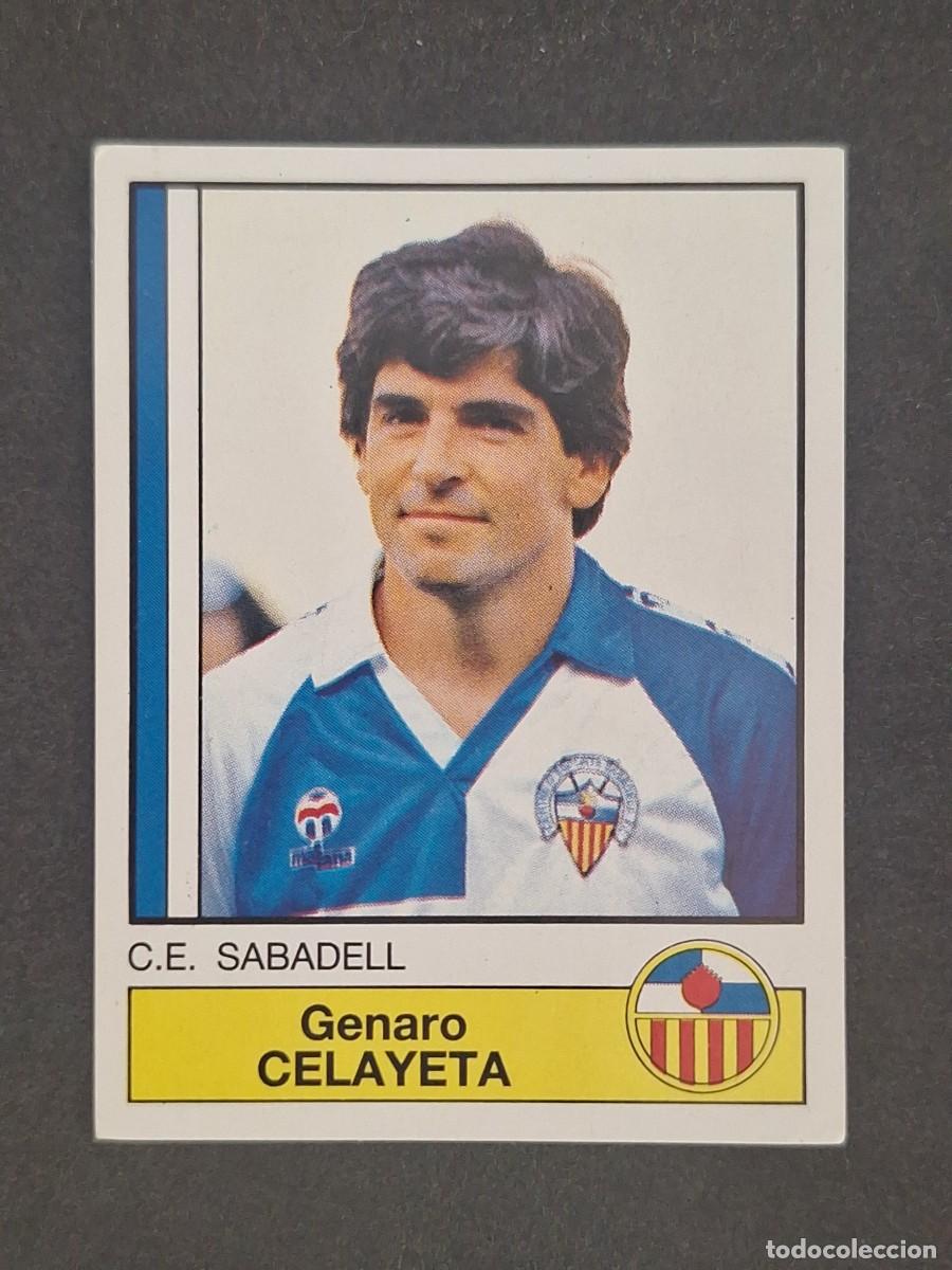 Cromos de f&uacute;tbol: L1 CELAYETA C. E. SABADELL 213 PANINI FUTBOL 87 86 87 NUNCA PEGADO SIN PEGAR