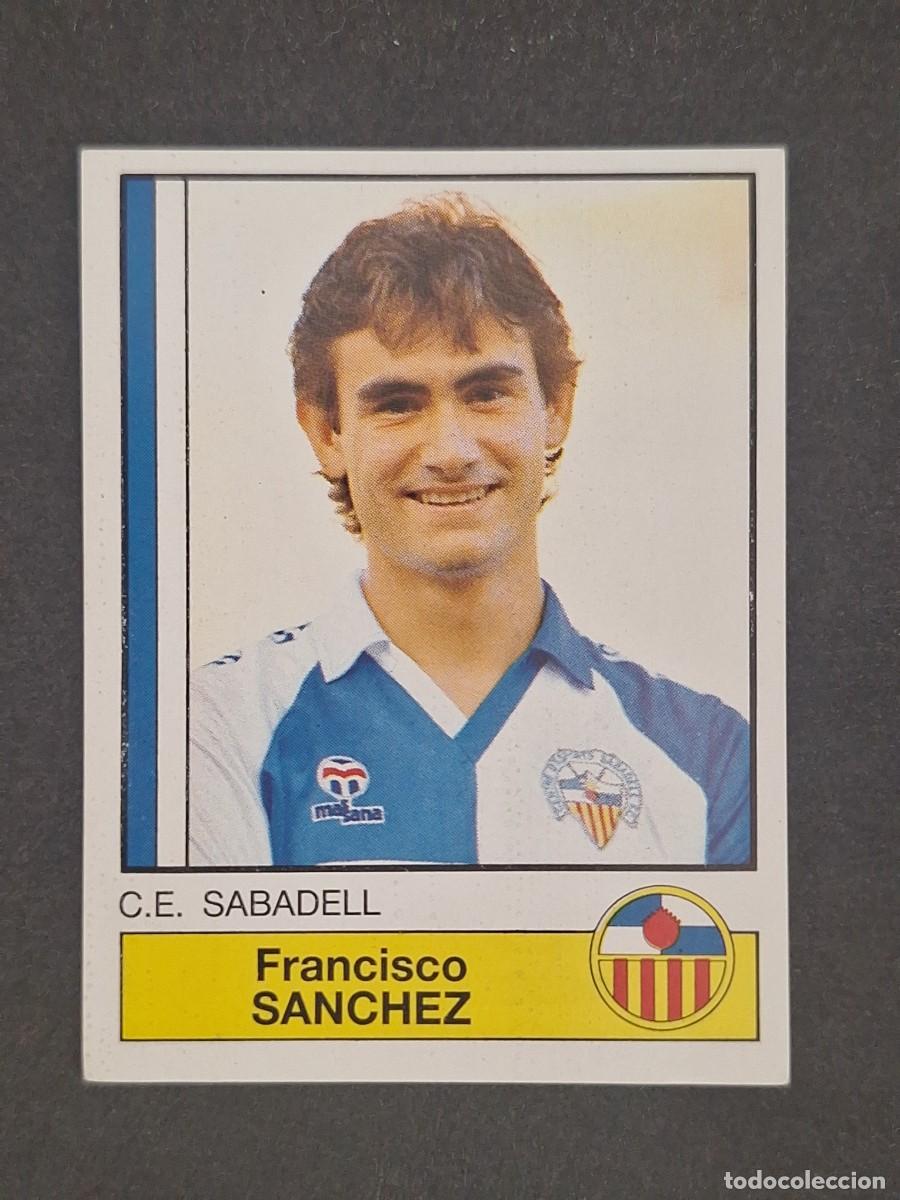 Cromos de f&uacute;tbol: L1 SANCHEZ C. E. SABADELL 216 PANINI FUTBOL 87 86 87 NUNCA PEGADO SIN PEGAR